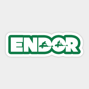 ENDOR Sticker